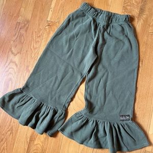 Retro Adult Matilda Jane Olive Ruffle Pants
